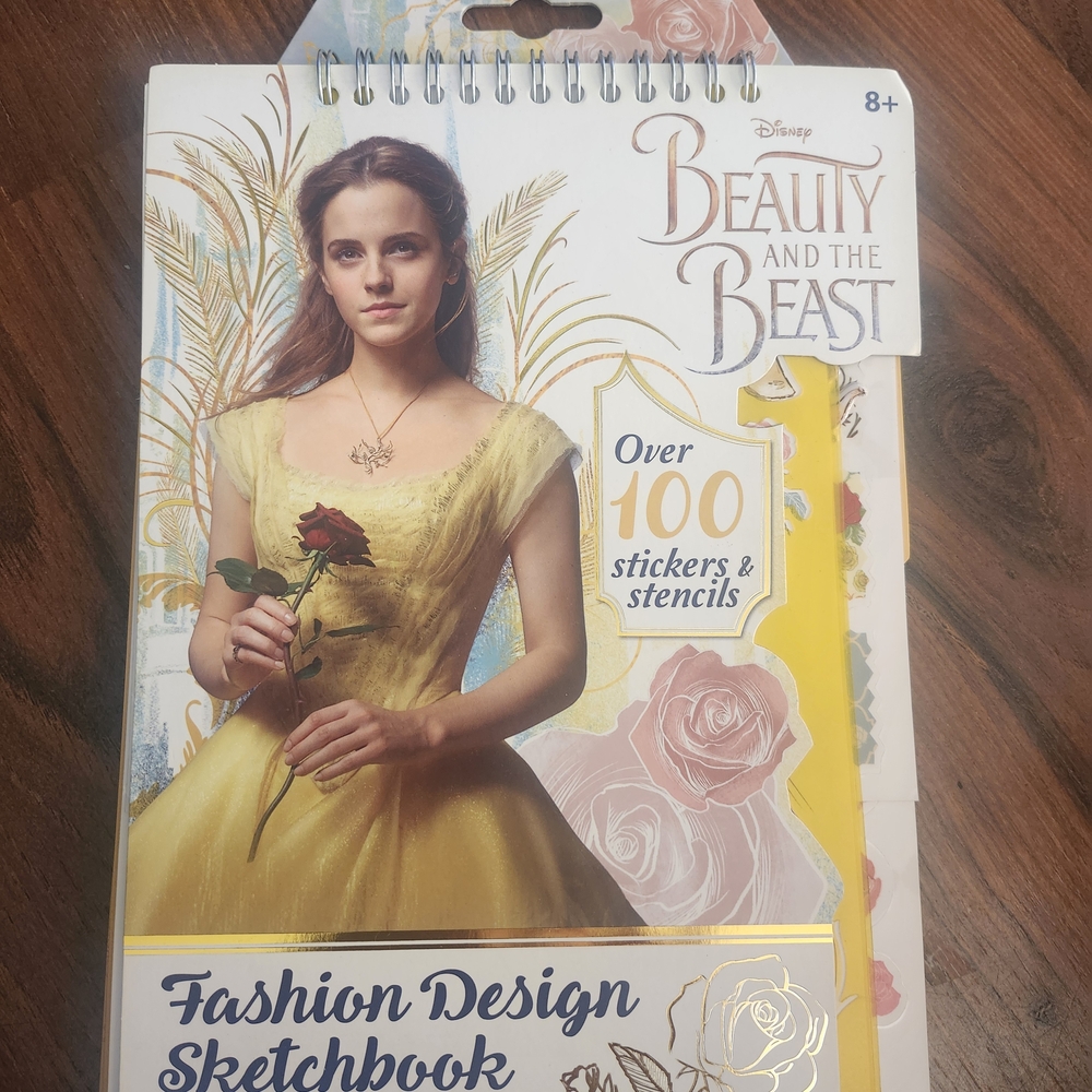 Disney Beauty and the Beast Fashion Design Sketchbook